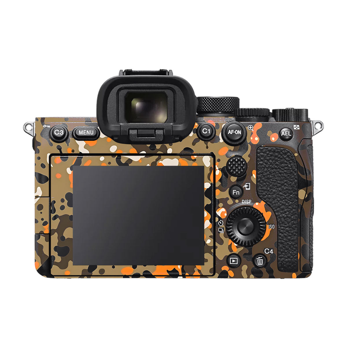 Orange Brown Spot  Sony A7S III Camera Skin