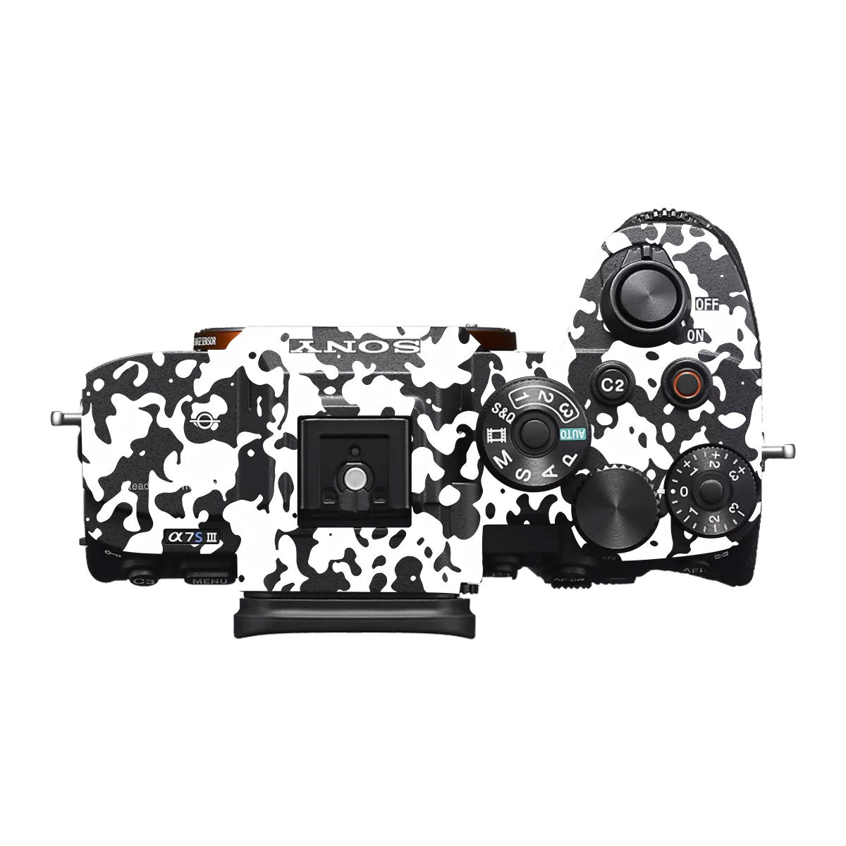 Snow Camo Sony A7S III Camera Skin