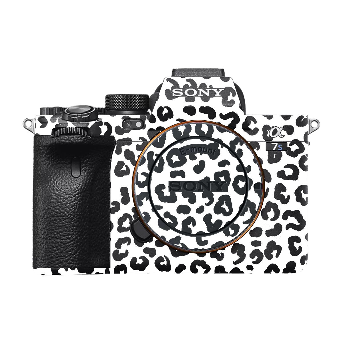 White Leopard Sony A7S III Camera Skin