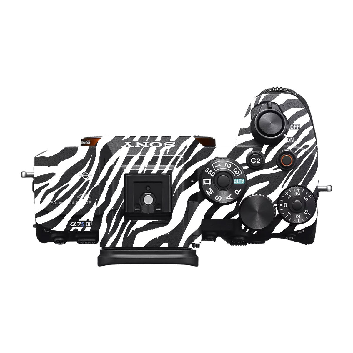 Classic Zebra Stripes Sony A7S III Camera Skin