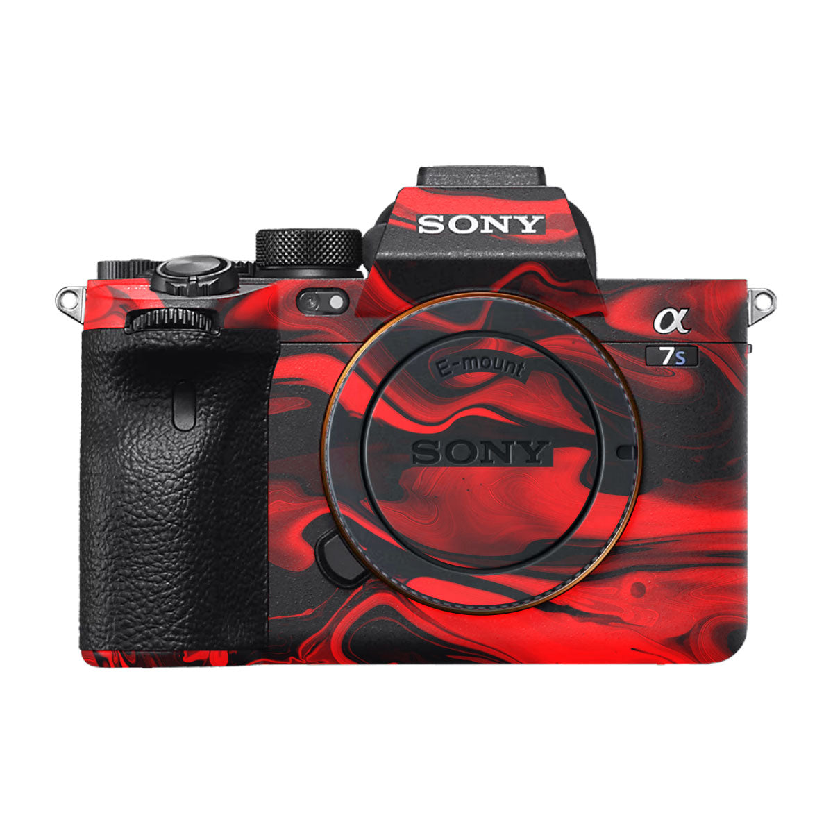 Red Lava Flow Sony A7S III Camera Skin