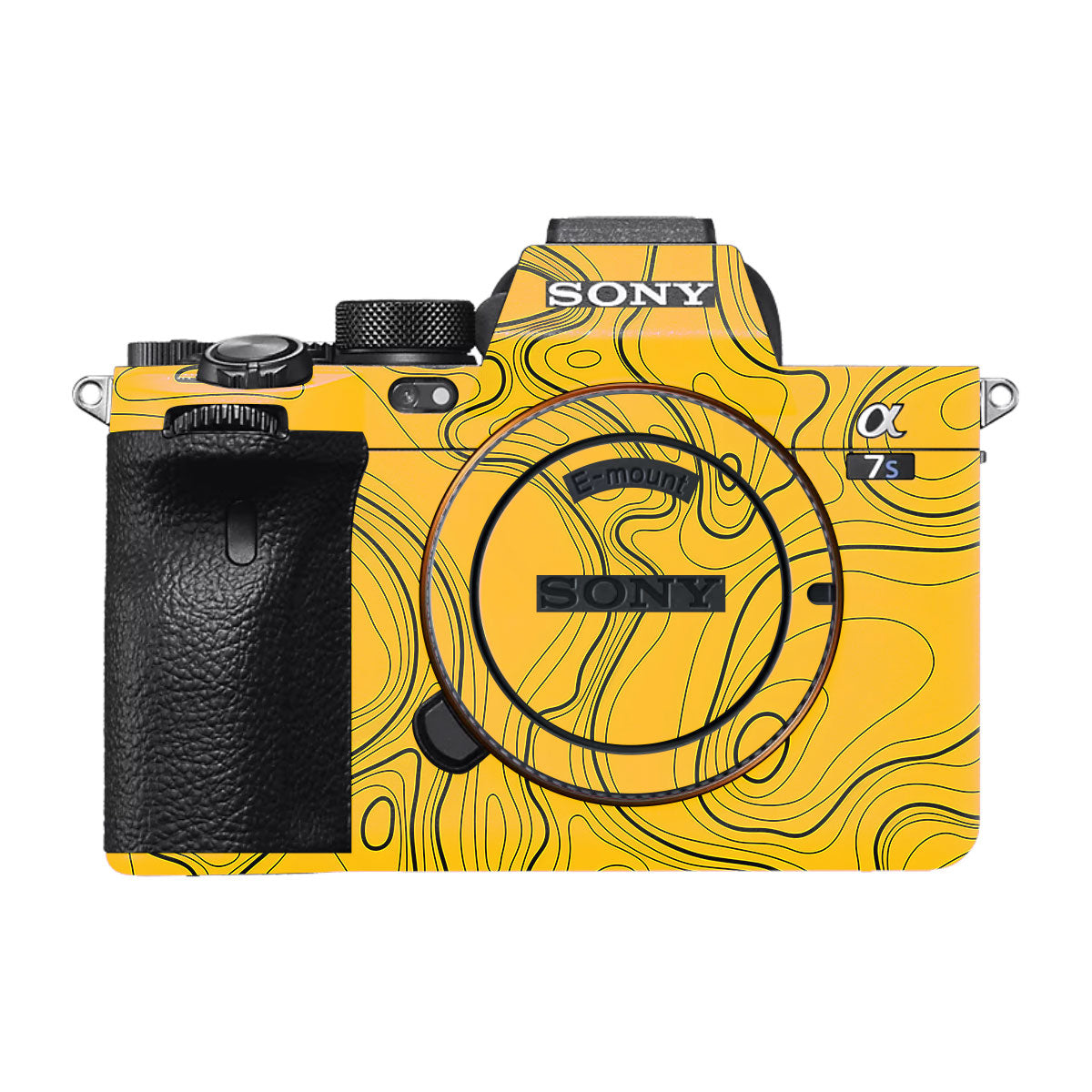 Topographic Map Pattern Sony A7S III Camera Skin