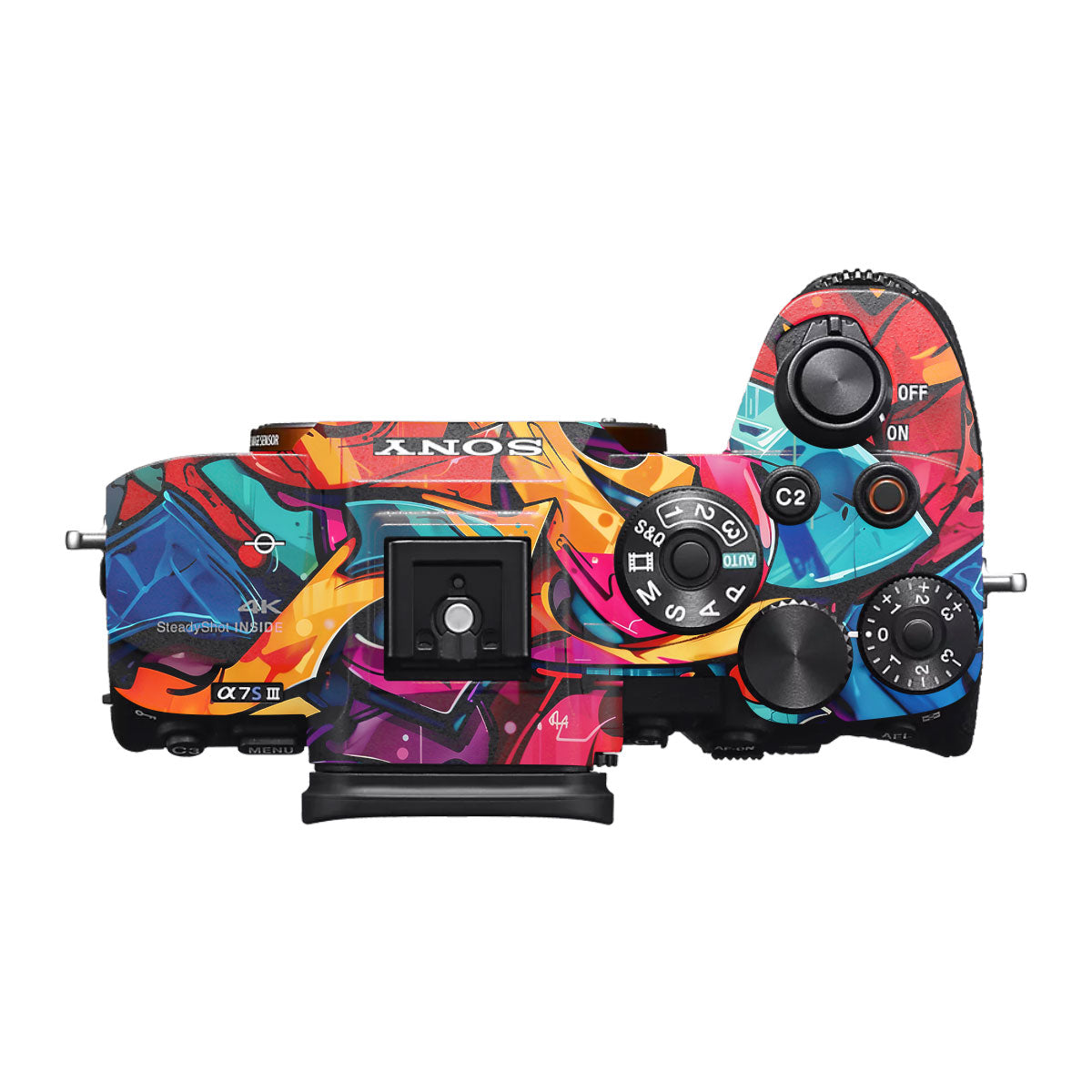 Urban Graffiti Explosion Sony A7S III Camera Skin