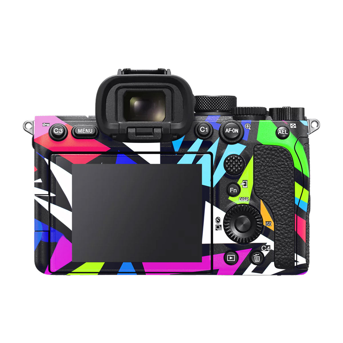 Bold Geometric Pop Sony A7S III Camera Skin