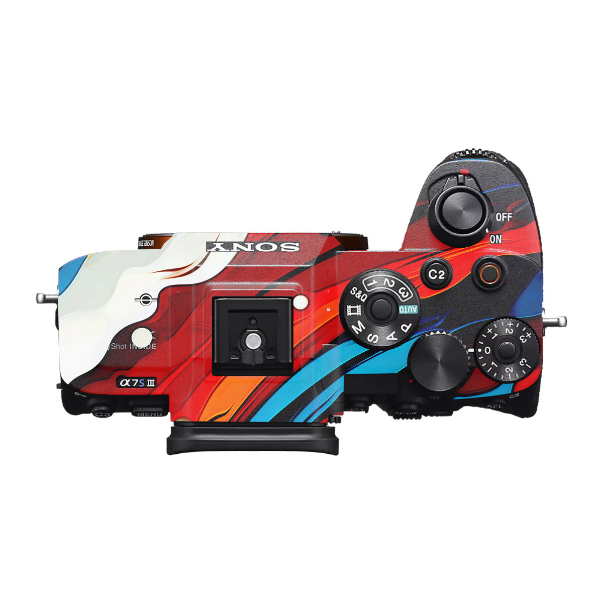 Fire & Ice Flow Sony A7S III Camera Skin