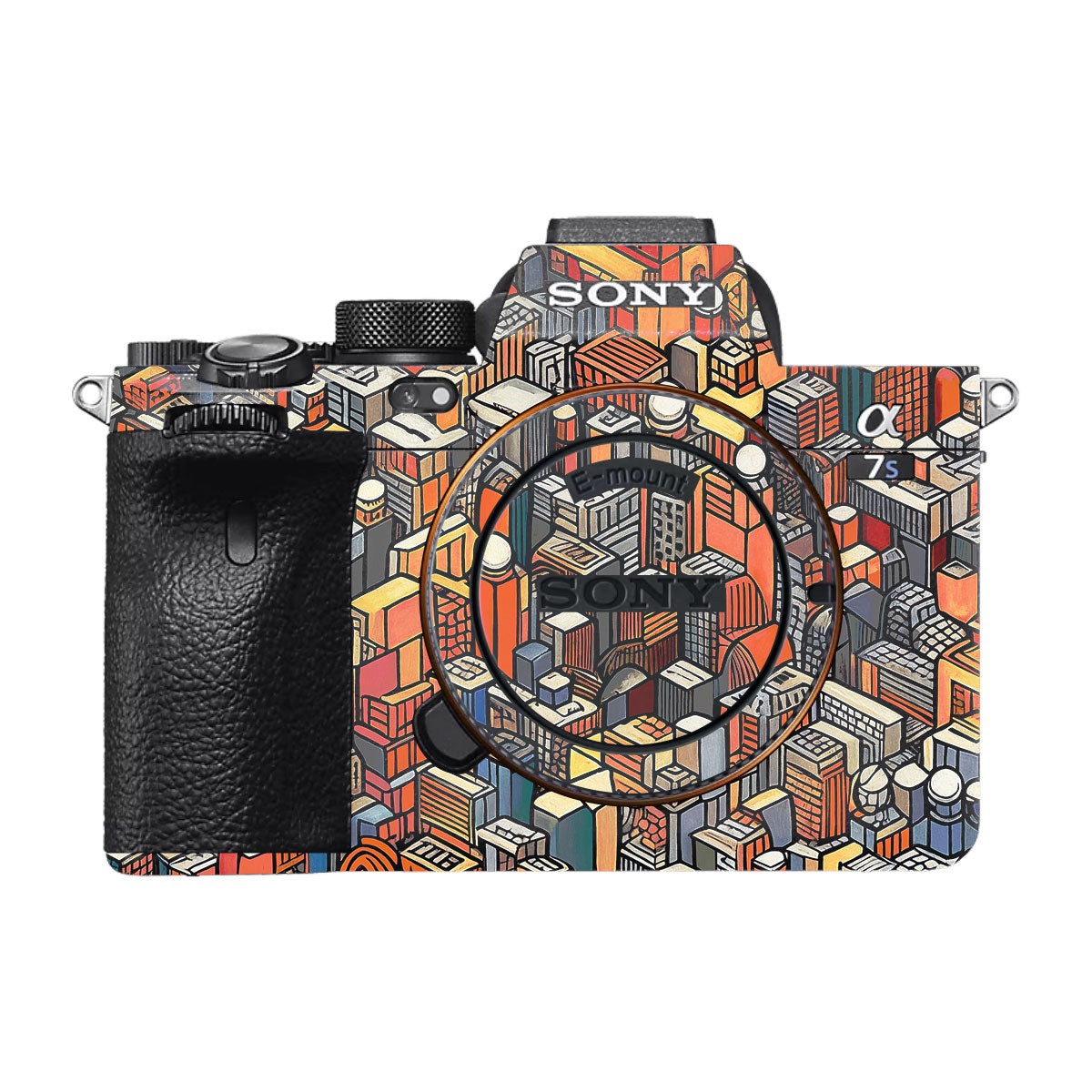 Isometric Cityscape Sony A7S III Camera Skin