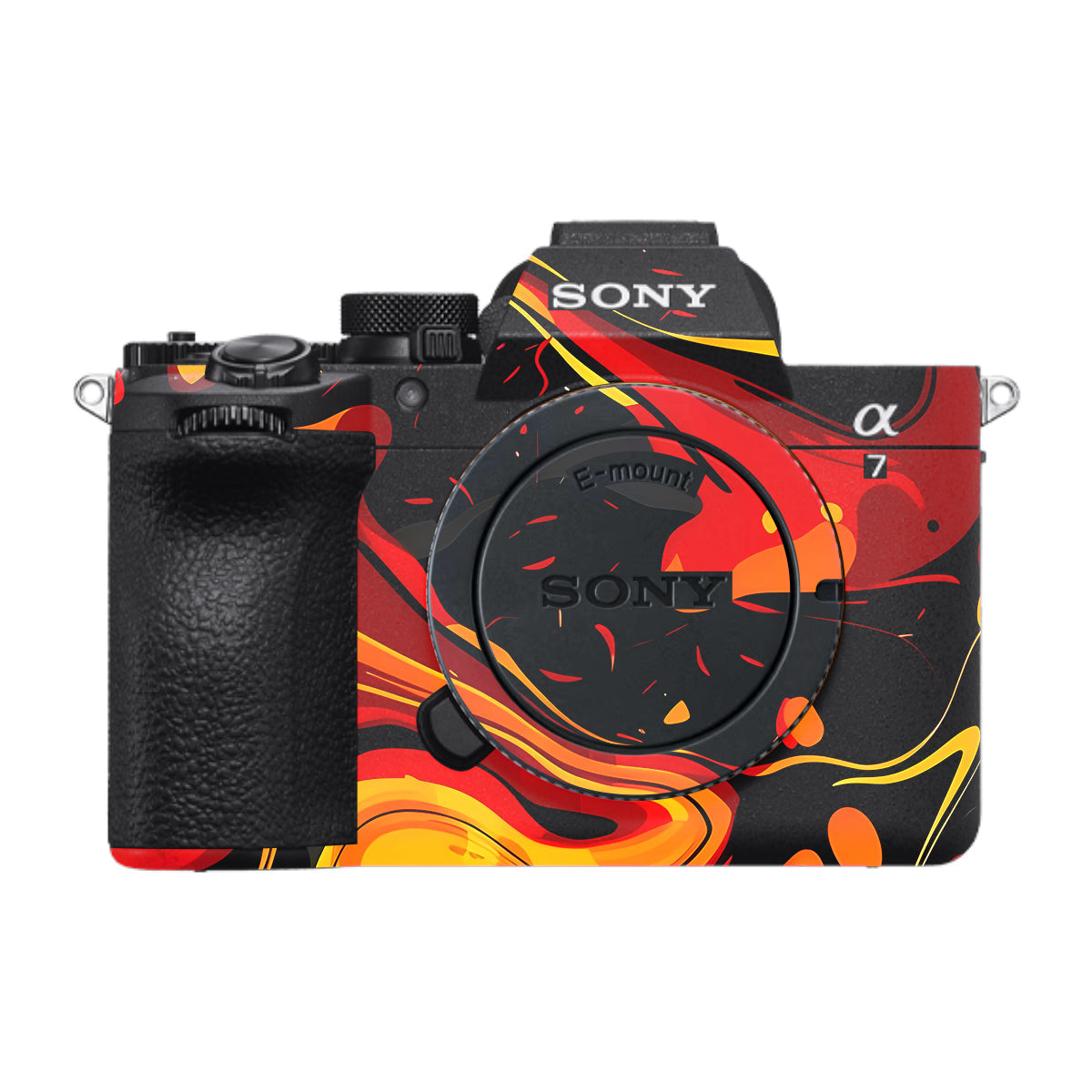 Lava Burst Sony A7 V Camera Skin