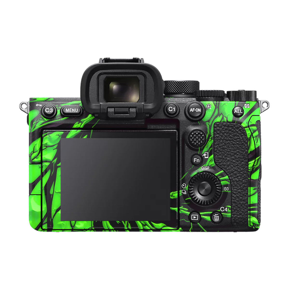 Venom Green Sony A7 V Camera Skin