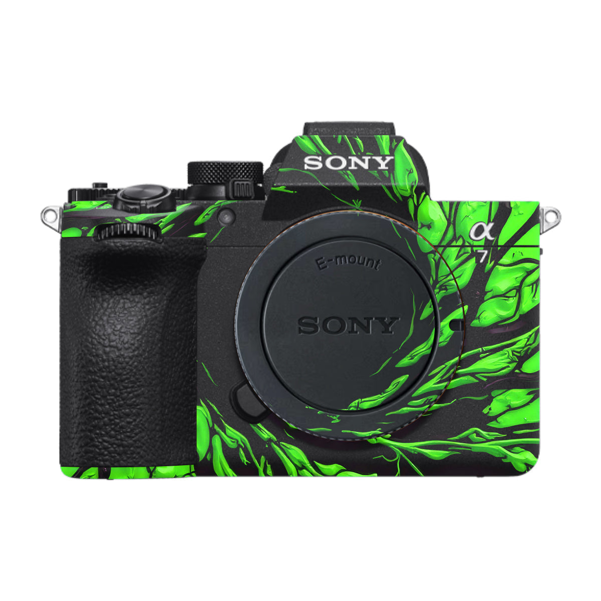 Venom Green Sony A7 V Camera Skin