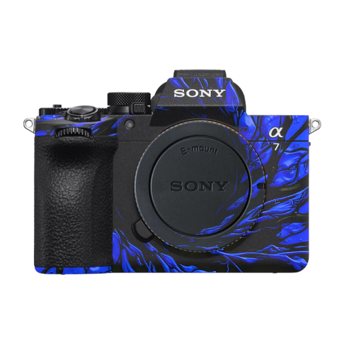 Venom Blue Sony A7 V Camera Skin