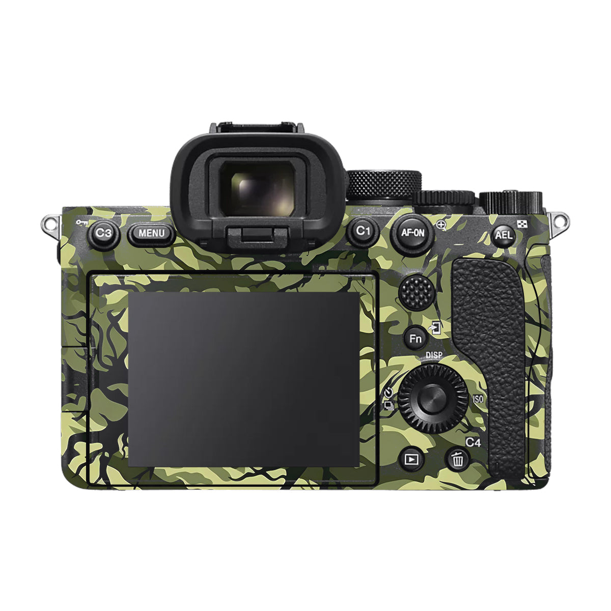 Green Tangled Vines Sony A7 V Camera Skin