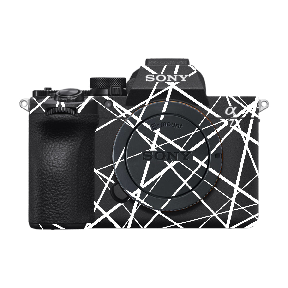 Mono Grid Sony A7 V Camera Skin