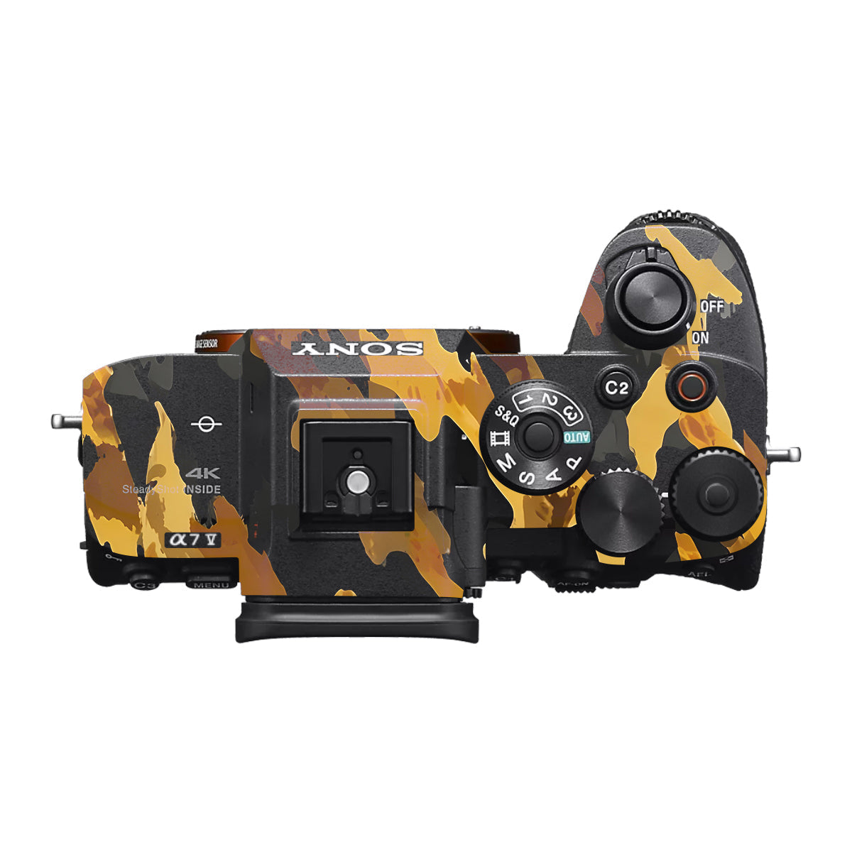 Camo Tiger Blend Sony A7 V Camera Skin