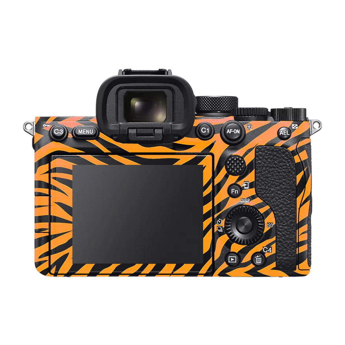 Zebra Gold Pattern Sony A7 V Camera Skin