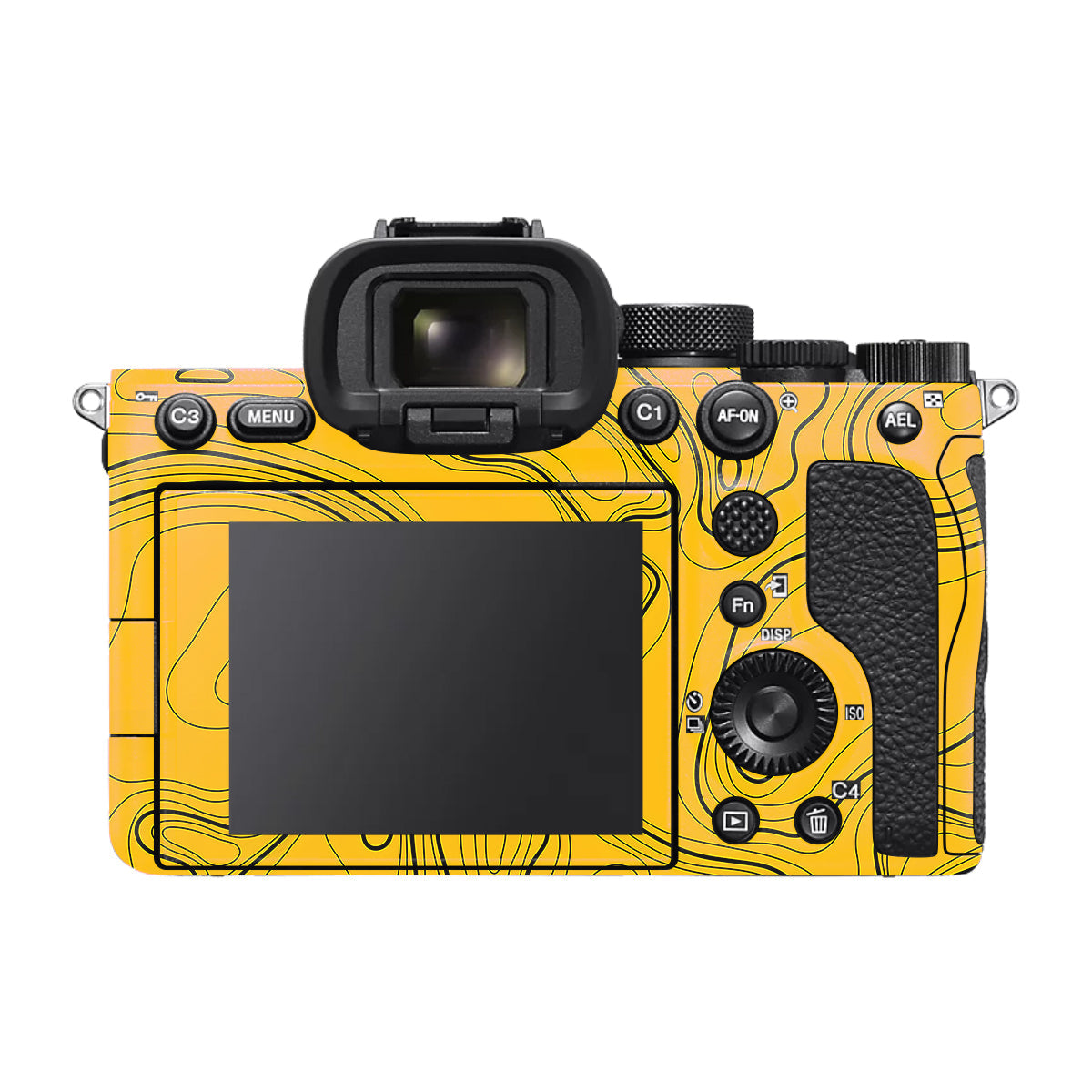 Topographic Map Pattern Sony A7 V Camera Skin