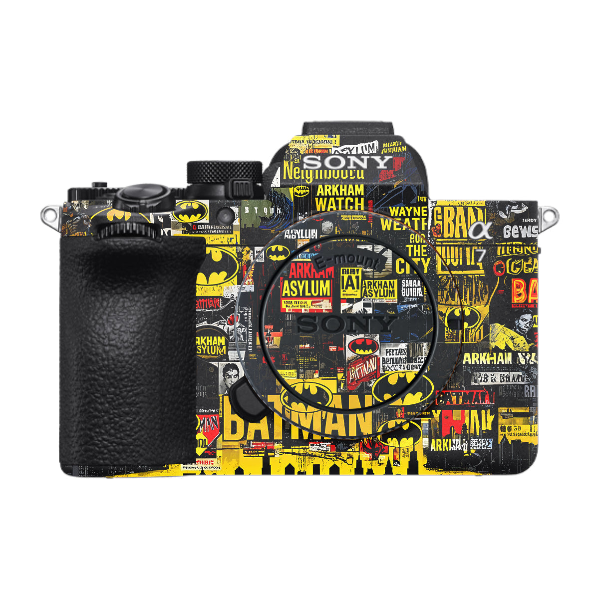 Batman Collage Sony A7 V Camera Skin