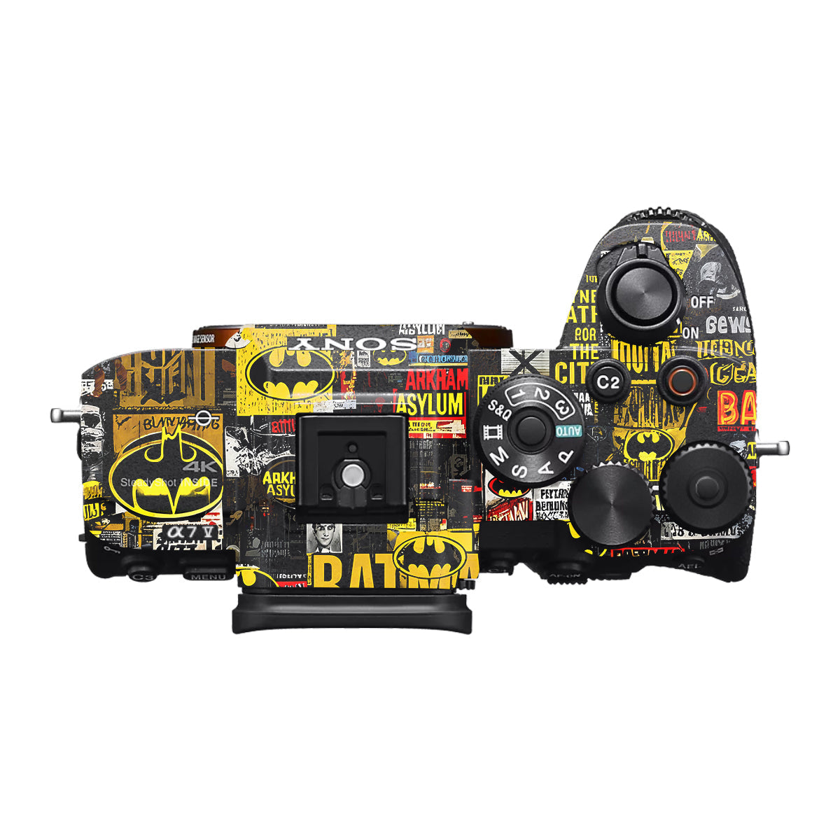 Batman Collage Sony A7 V Camera Skin