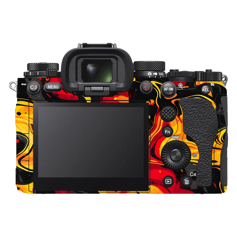 Lava Burst Sony A9III Camera Skins