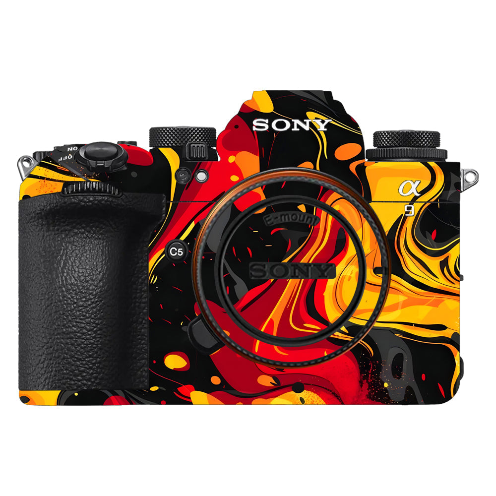 Lava Burst Sony A9III Camera Skins