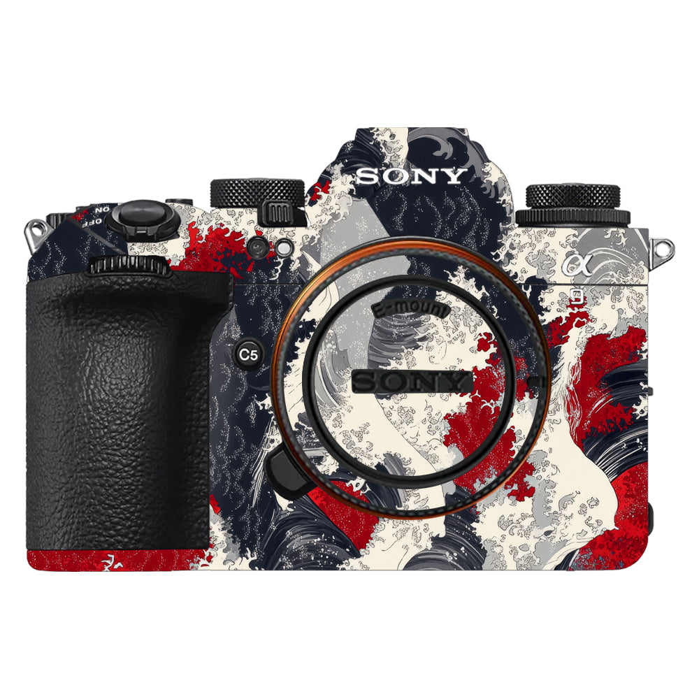 Abstract Waves Sony A9III Camera Skin