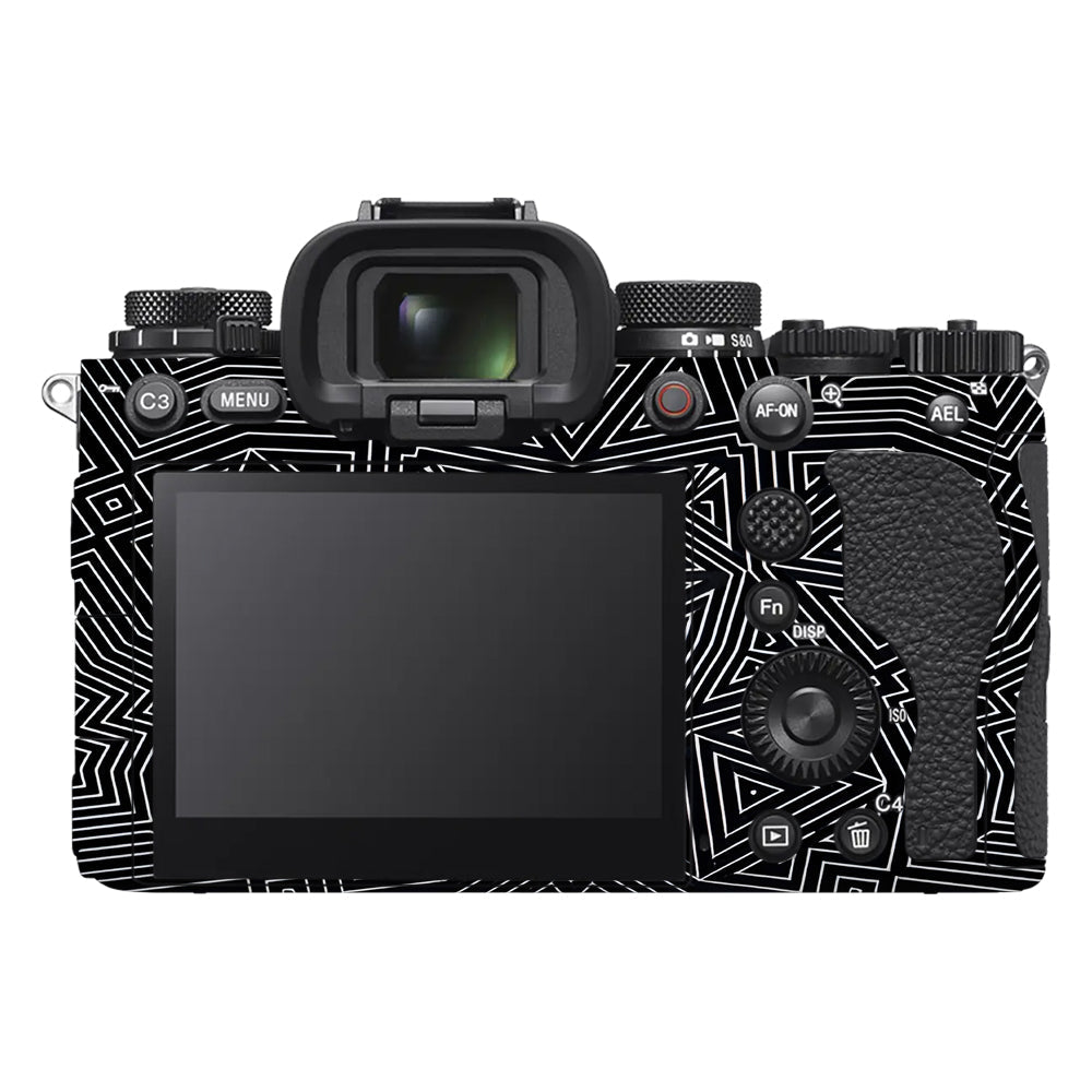 Geometric Pattern Sony A9III Camera Skins