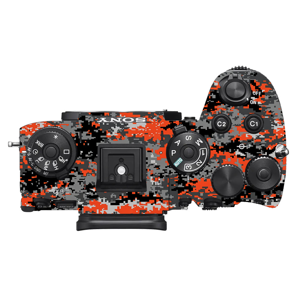 Inferno Pixel Sony A9III Camera Skins