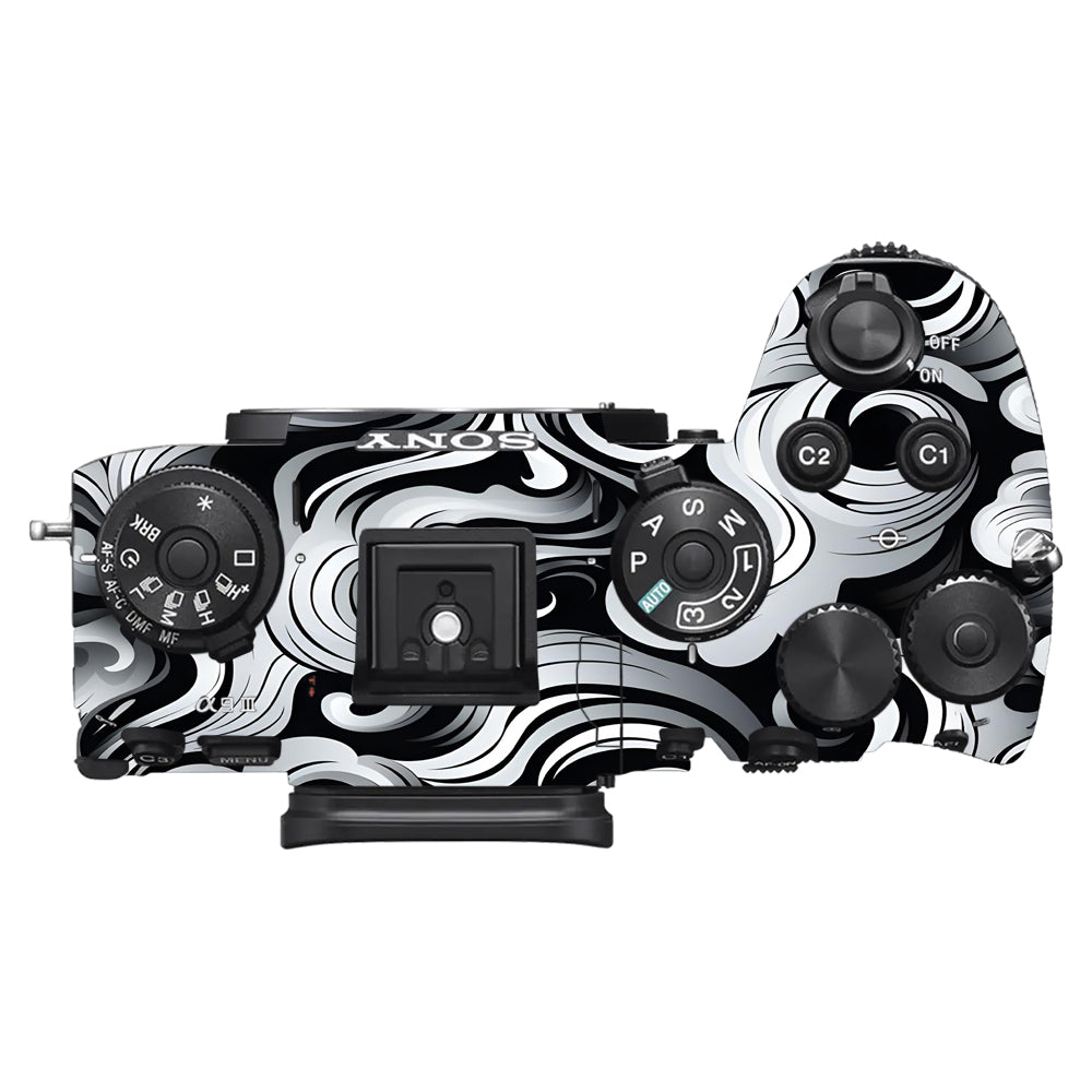 Shadow Swirl Sony A9III Camera Skins