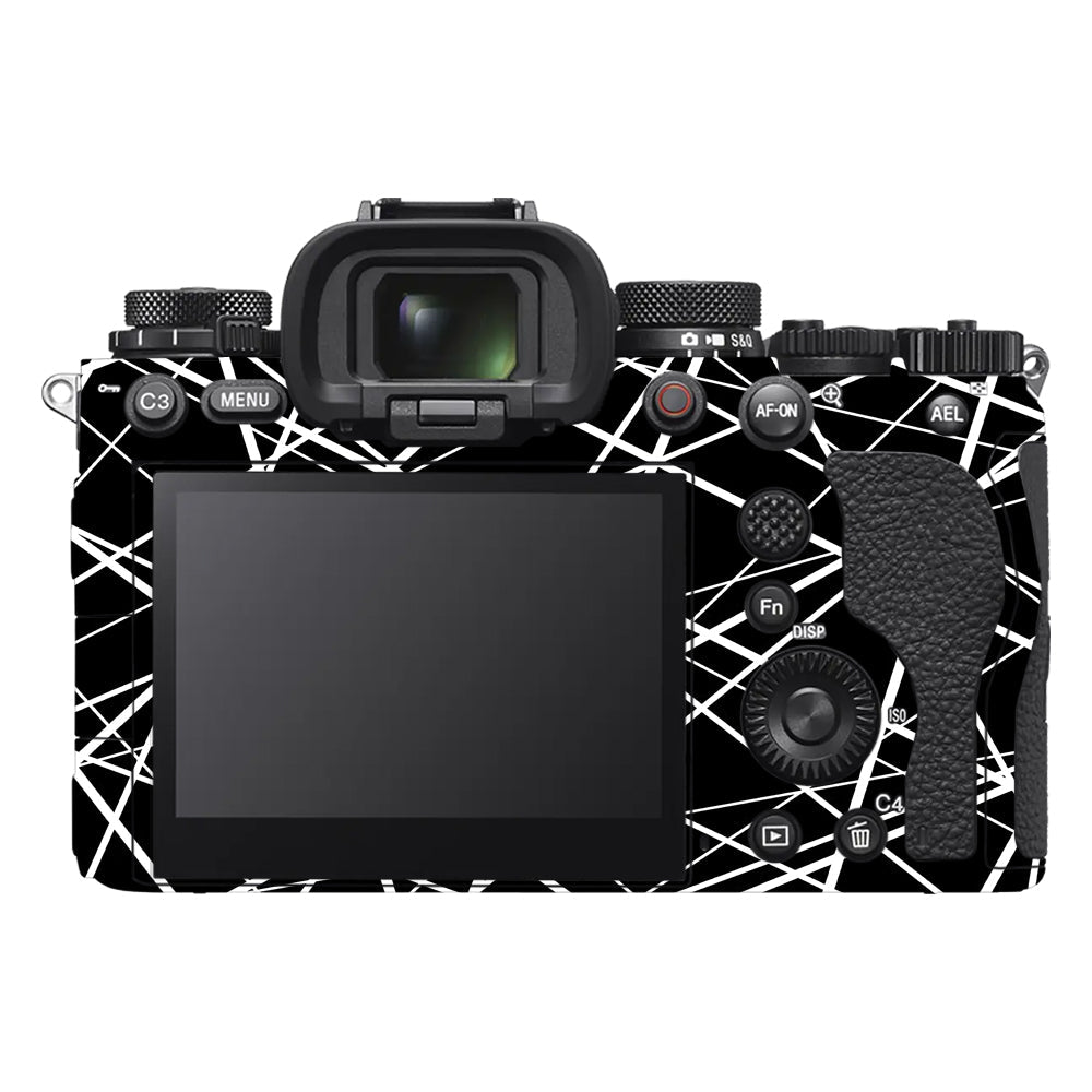 Mono Grid Sony A9III Camera Skins