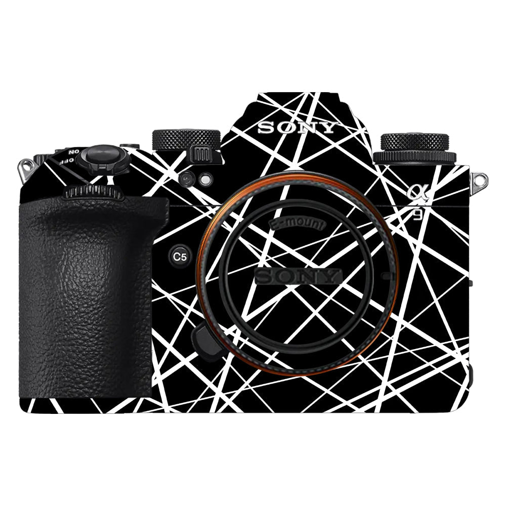 Mono Grid Sony A9III Camera Skins