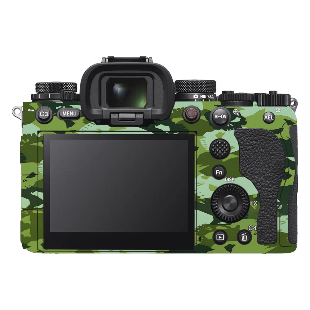 Tropic Camo Sony A9III Camera Skins