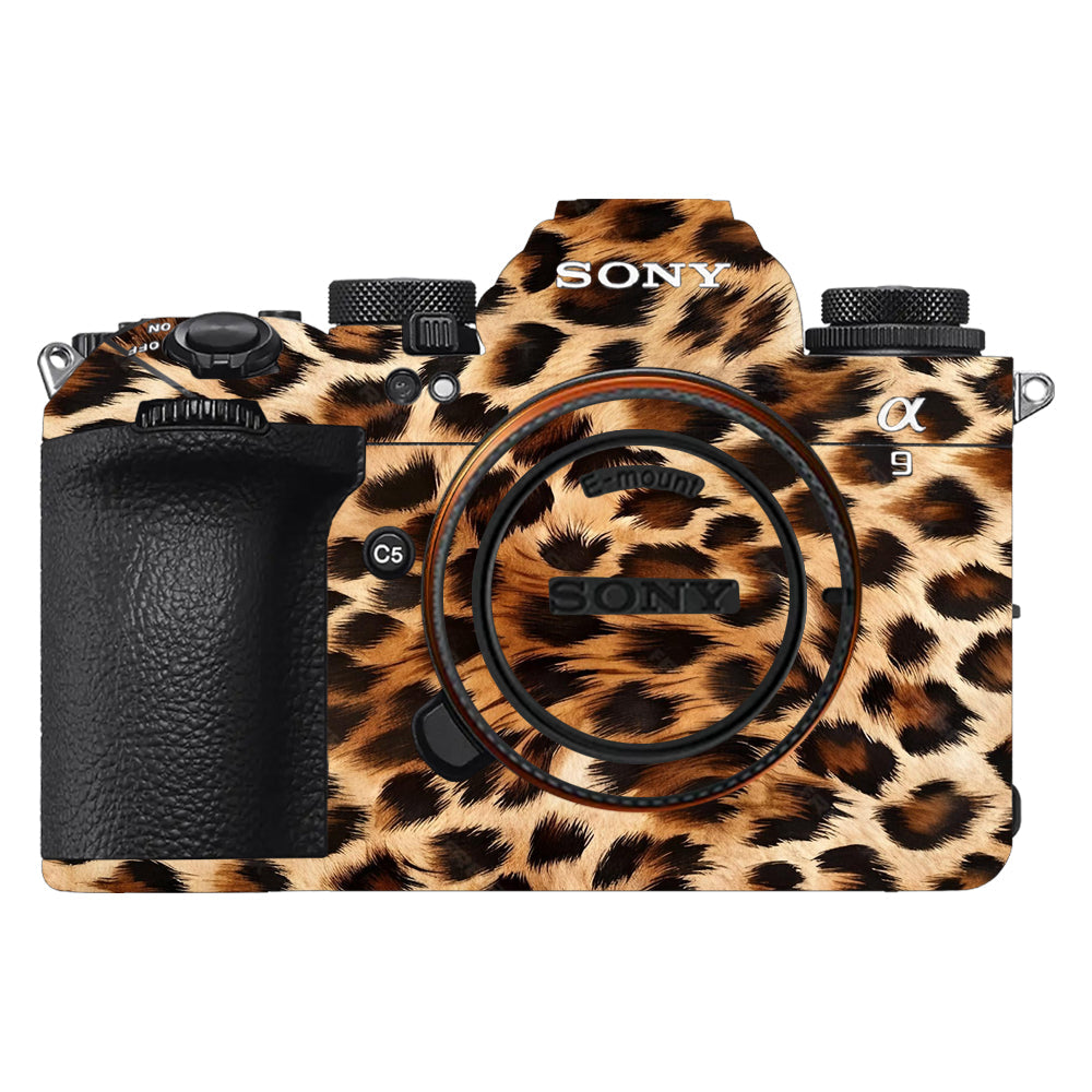 Classic Leopard Spots Sony A9III Camera Skins