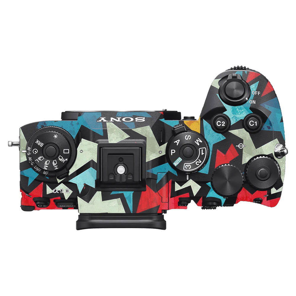 Pop Art Lightning Sony A9III Camera Skin