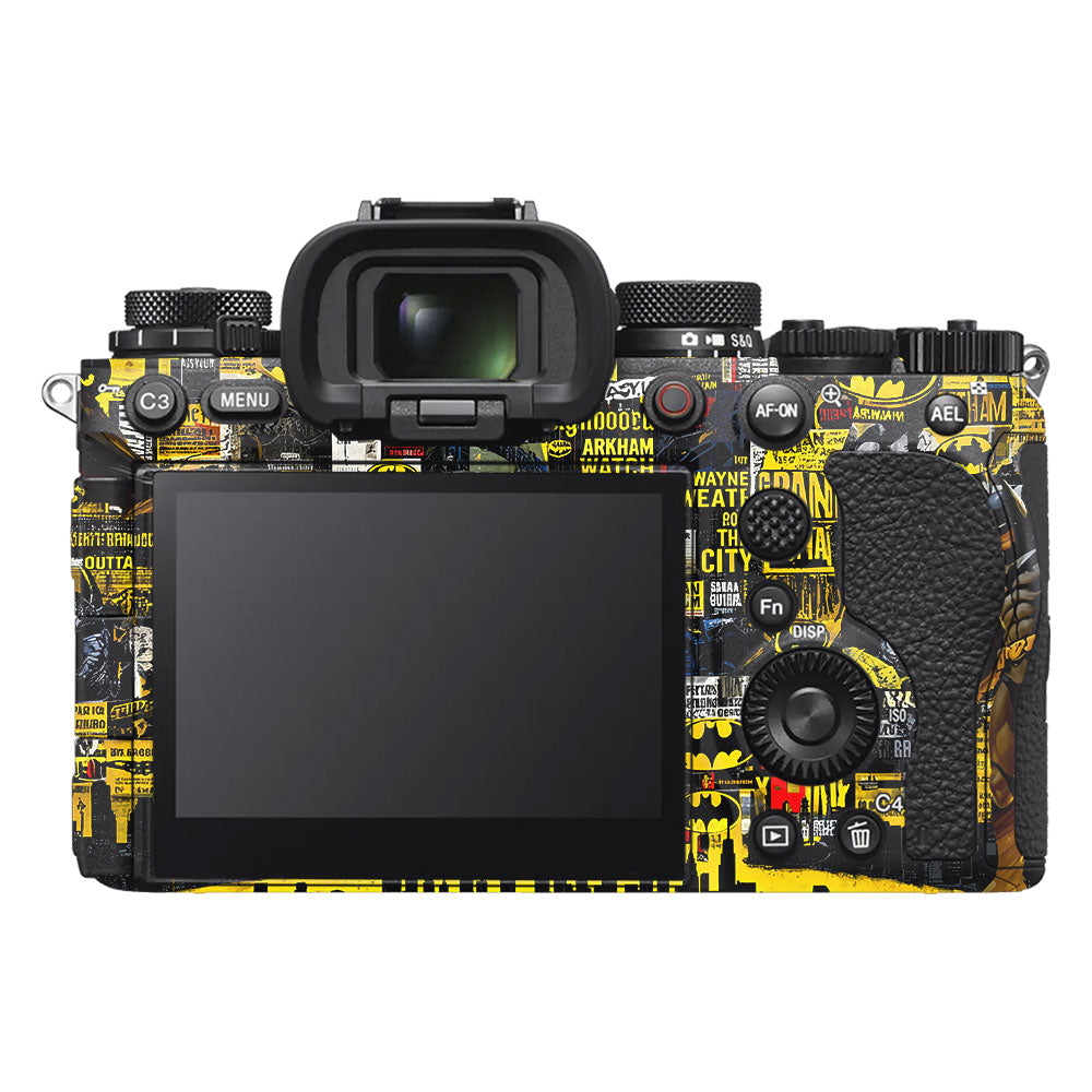 Batman Collage Sony A9III Camera Skin