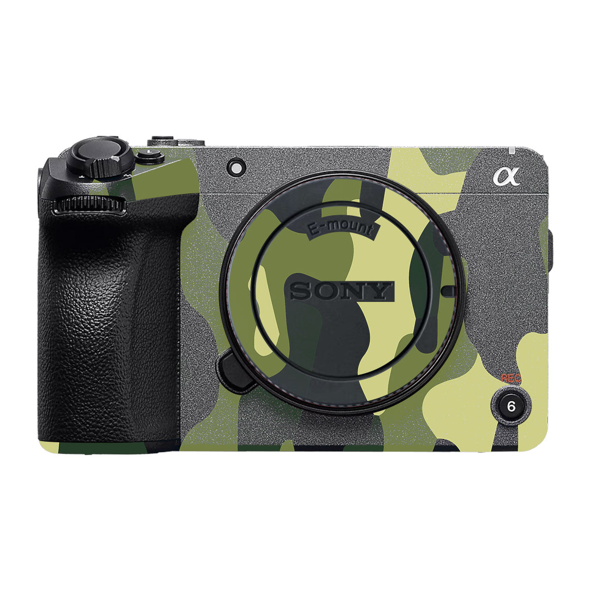 Forest Green Camo Sony FX30 Camera Skin