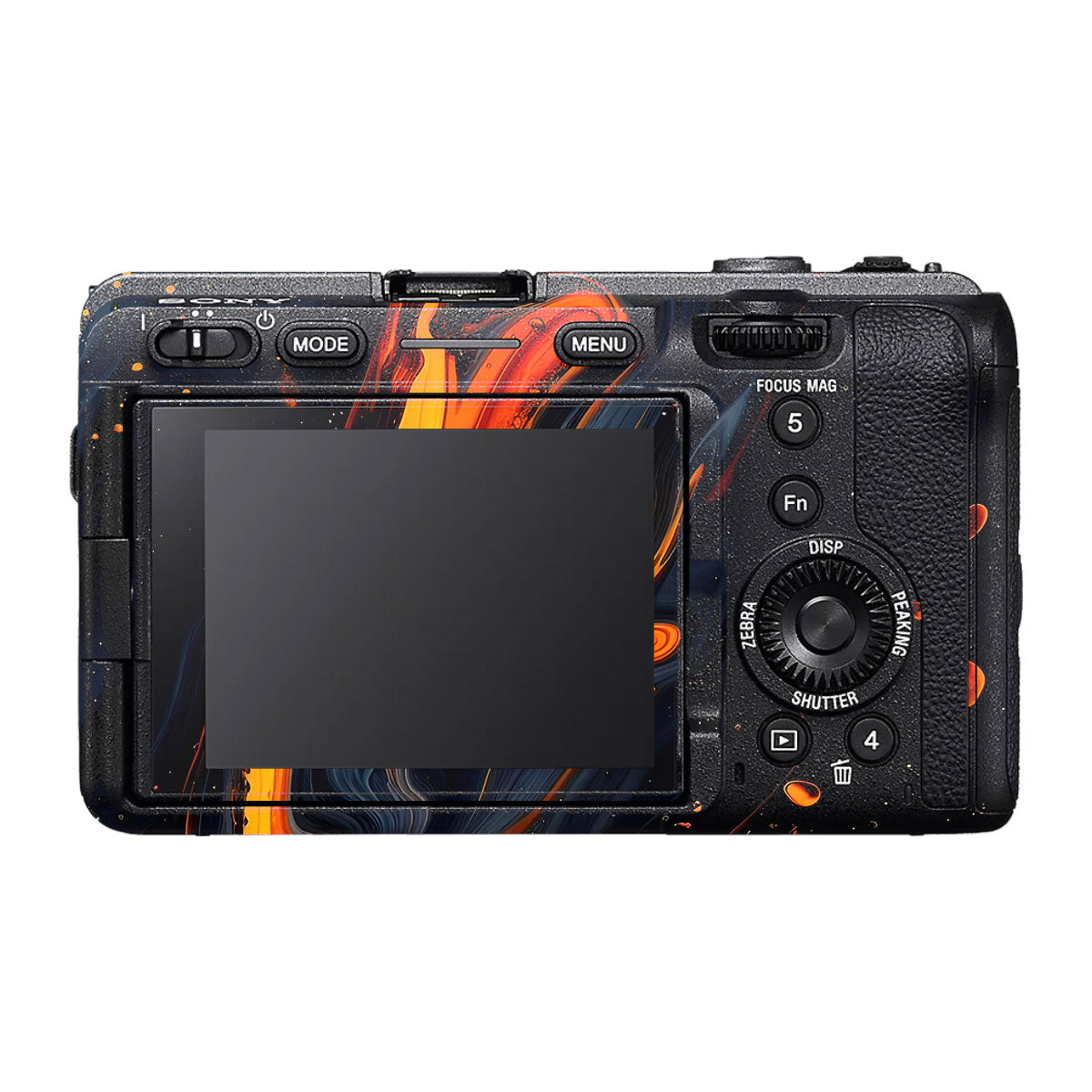Lava Marble Sony FX30 Camera Skin