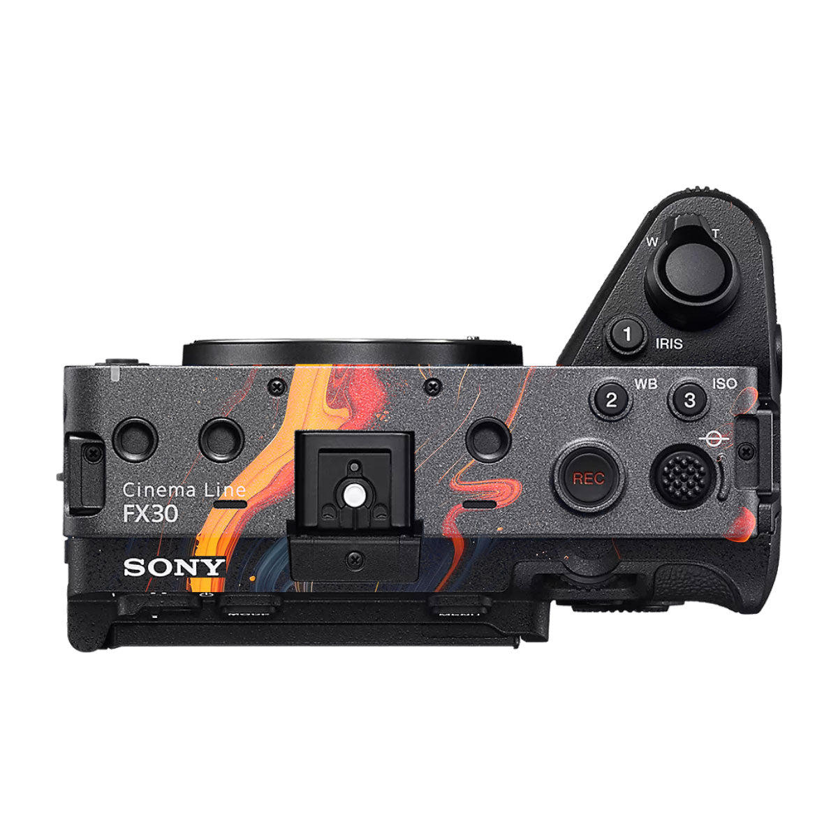 Lava Marble Sony FX30 Camera Skin