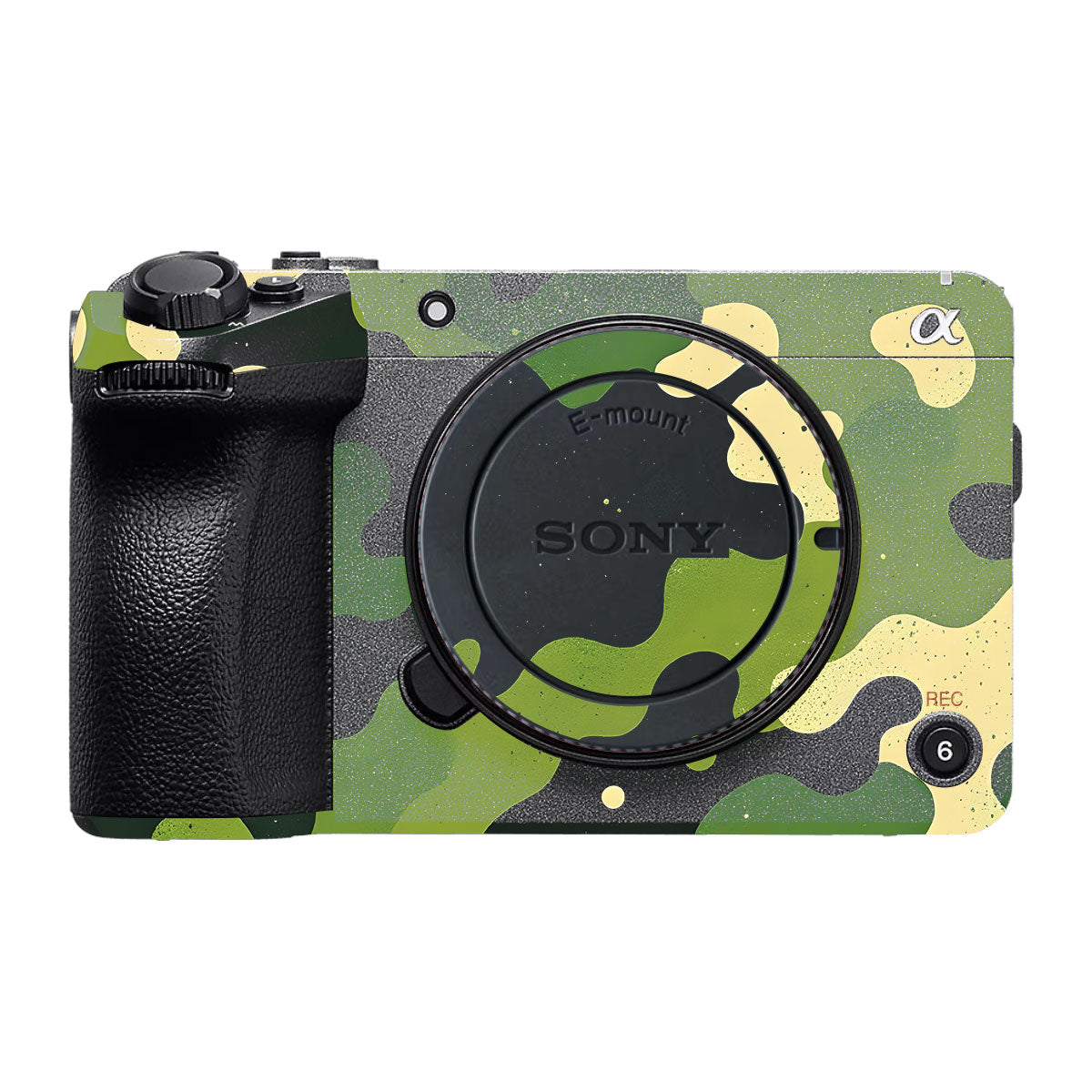 Camouflage Pattern Sony FX30 Camera Skin