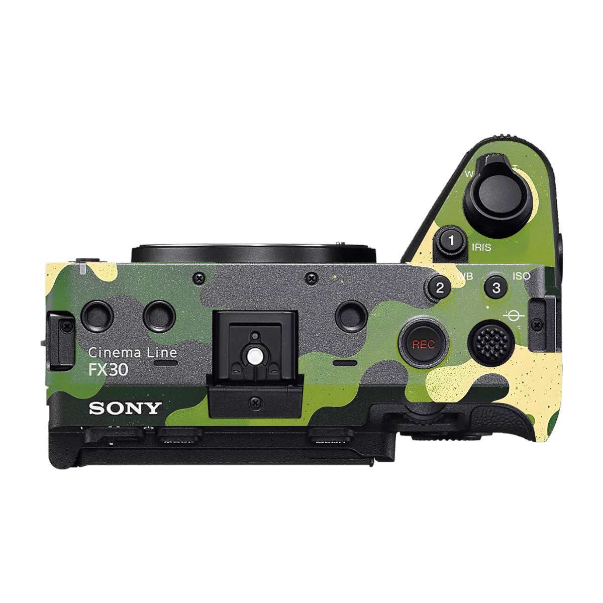 Camouflage Pattern Sony FX30 Camera Skin