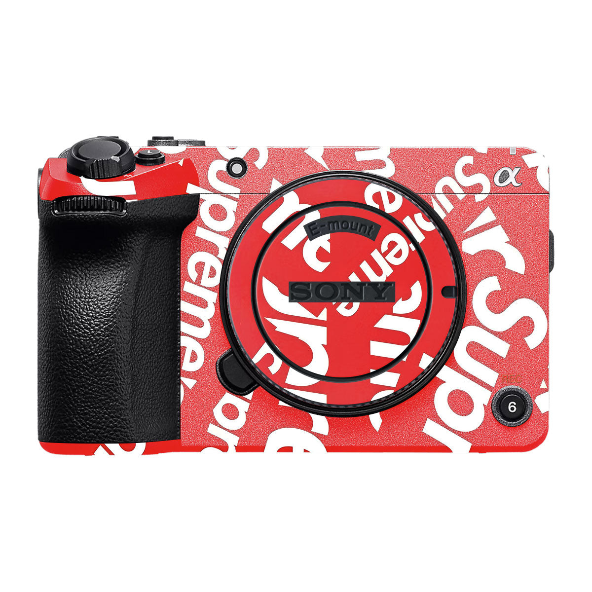Supreme Red Sony FX30 Camera Skin