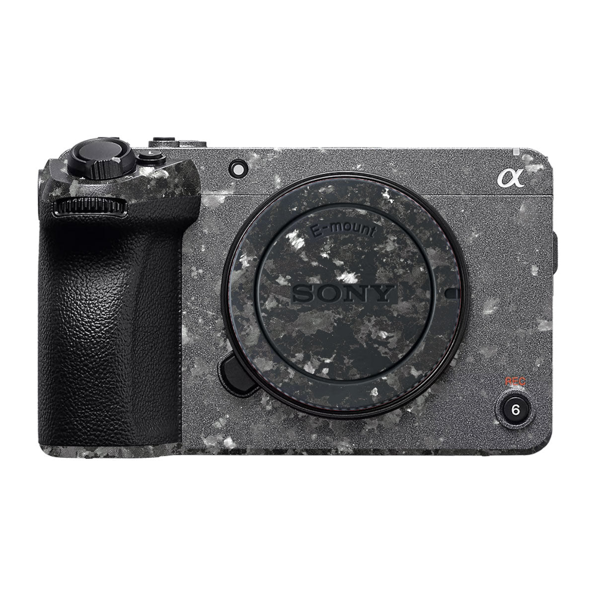 Black Granite Sony FX30 Camera Skin