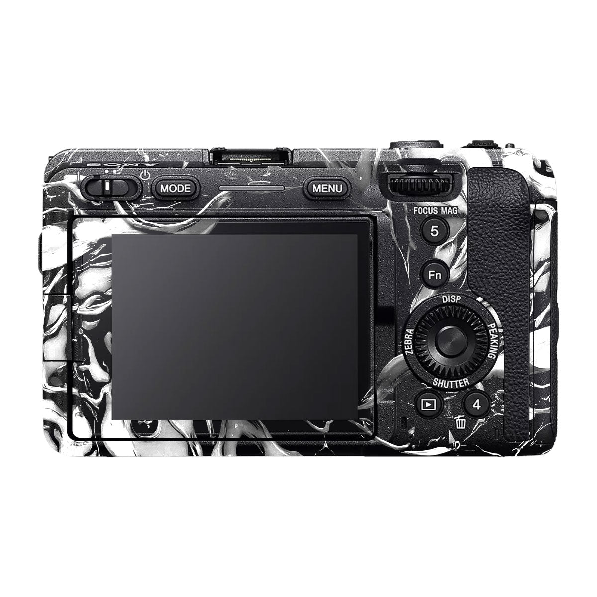 Venom Black Sony FX30 Camera Skin