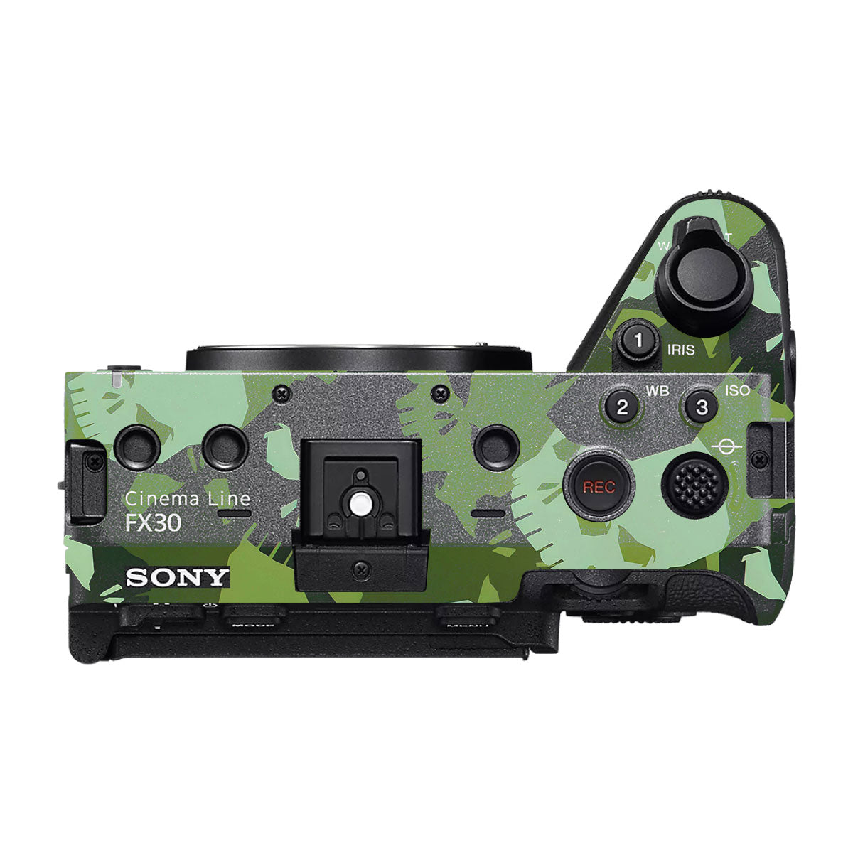 Tropic Camo Sony FX30 Camera Skin