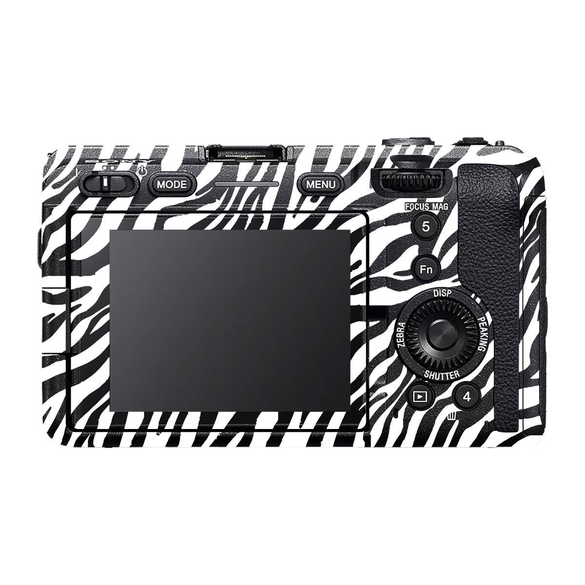 Classic Zebra Stripes Sony FX30 Camera Skin