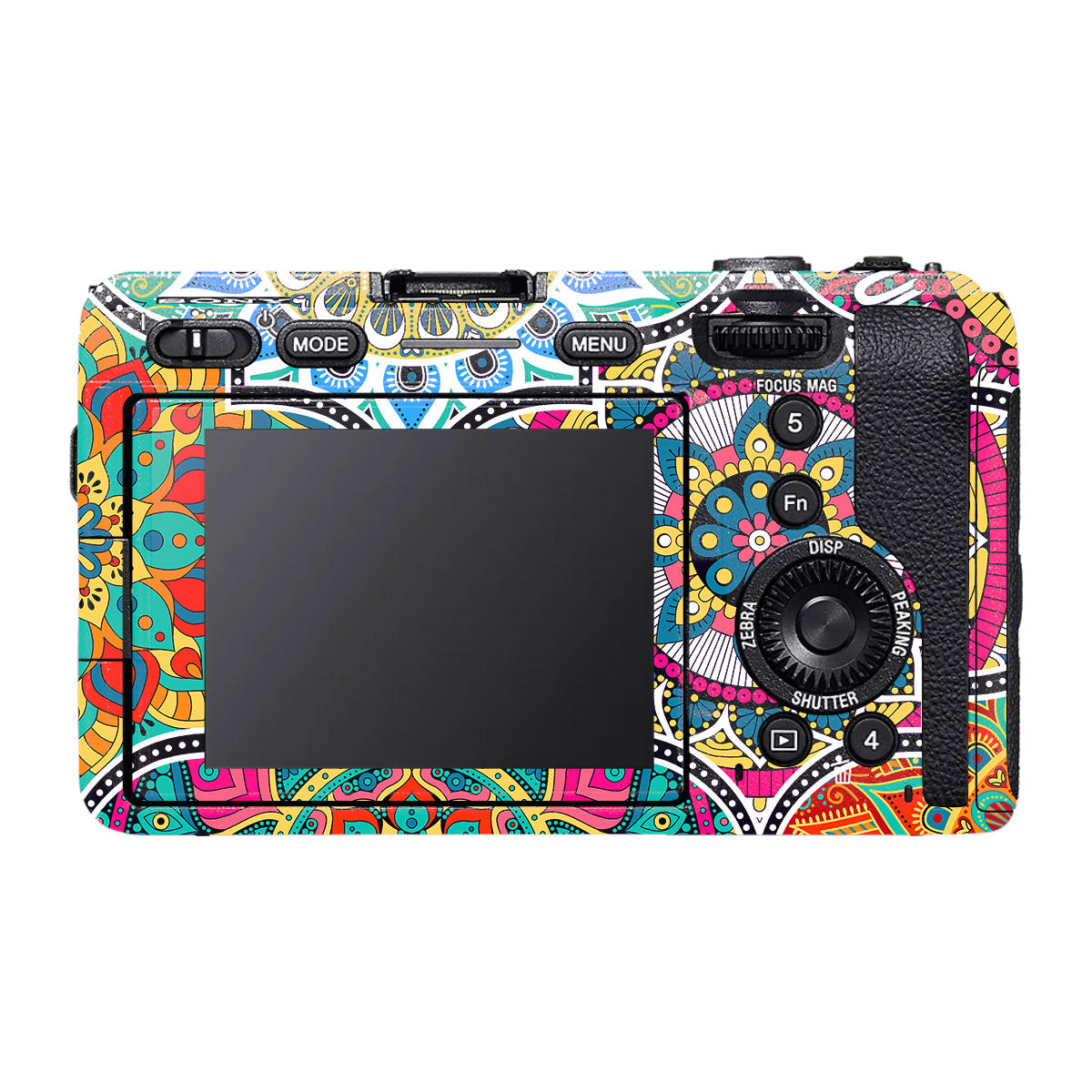 Boho Mandala Tile Pattern Sony FX30 Camera Skin