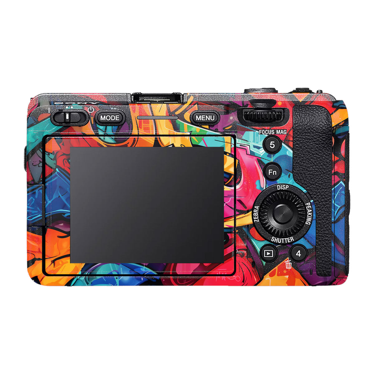 Urban Graffiti Explosion Sony FX30 Camera Skin