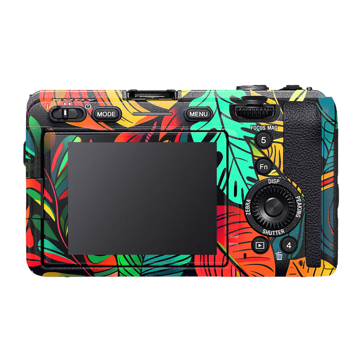 Tropical Jungle Leaves Sony FX30 Camera Skin