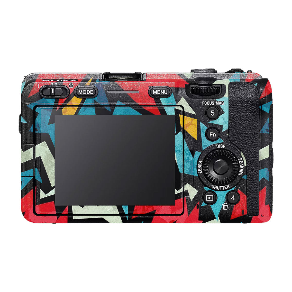 Pop Art Lightning Sony FX30 Camera Skin