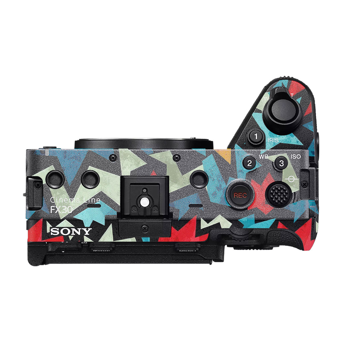 Pop Art Lightning Sony FX30 Camera Skin