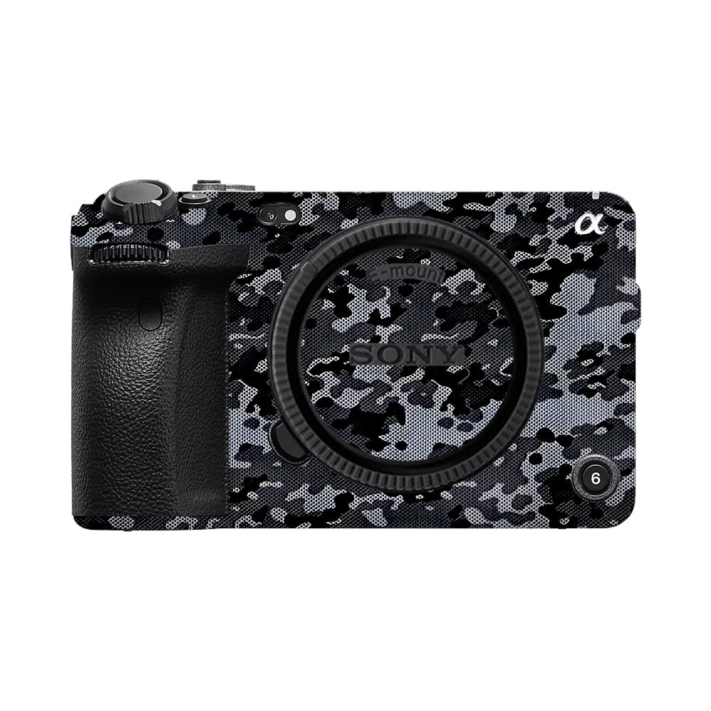 Stealth Grey Camo Sony FX3 Camera Skins