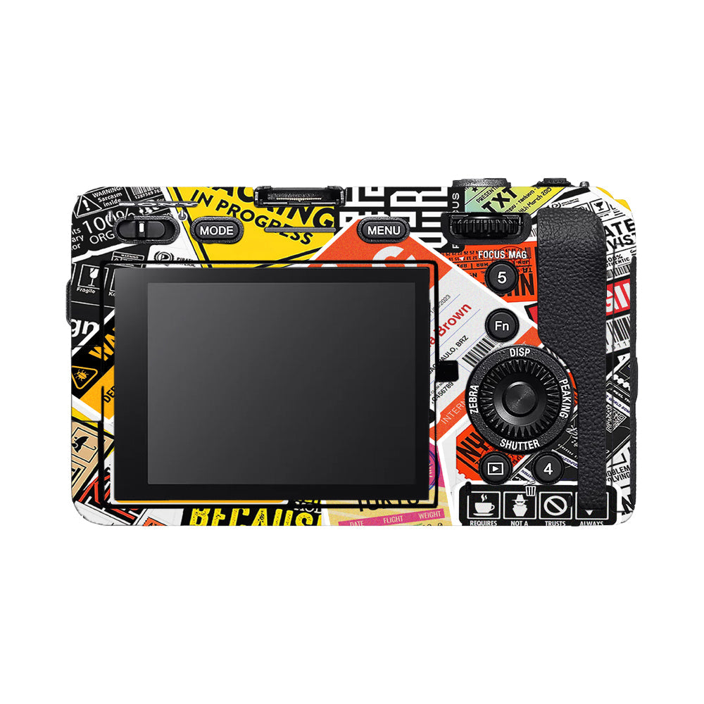 Tech Aesthetic Sticker Collage Sony FX3 Camera Skins